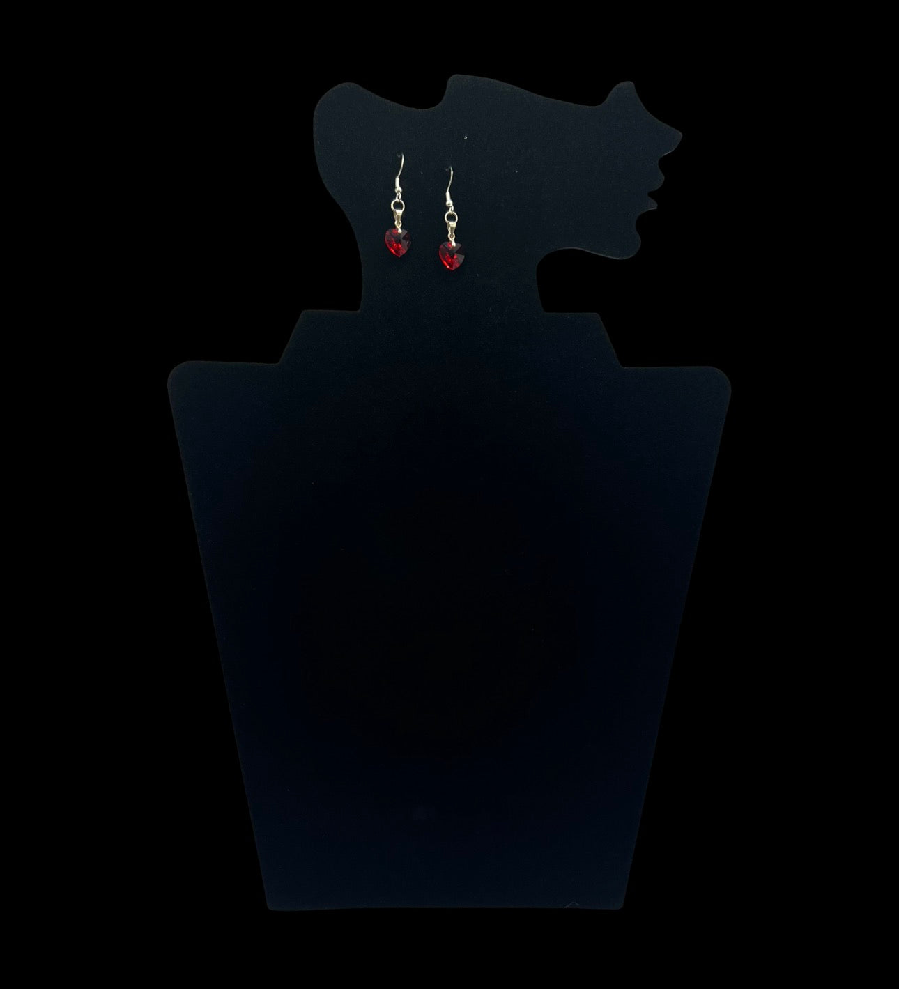 Red Heart Earrings