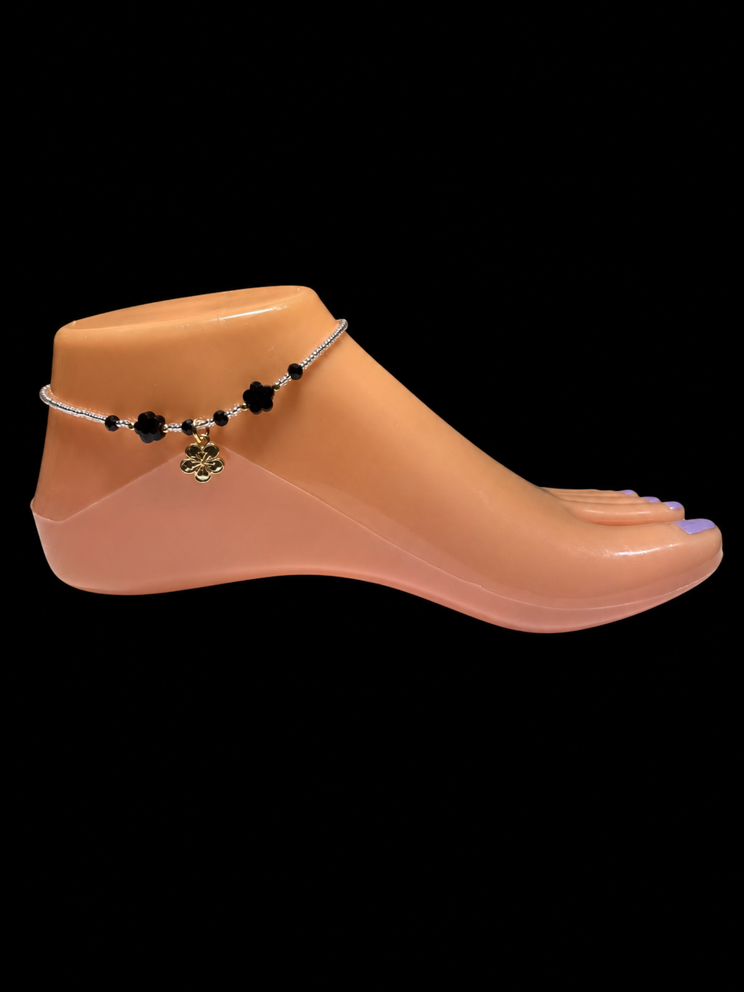 Flower Anklet 18KGP