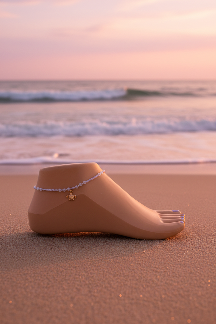 Turtle anklet
